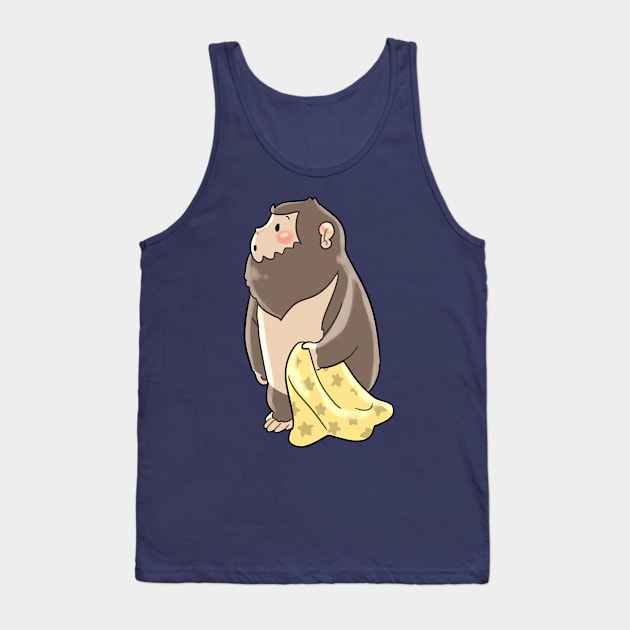 Monkey blanket Tank Top by 	 FatharaniYasmin